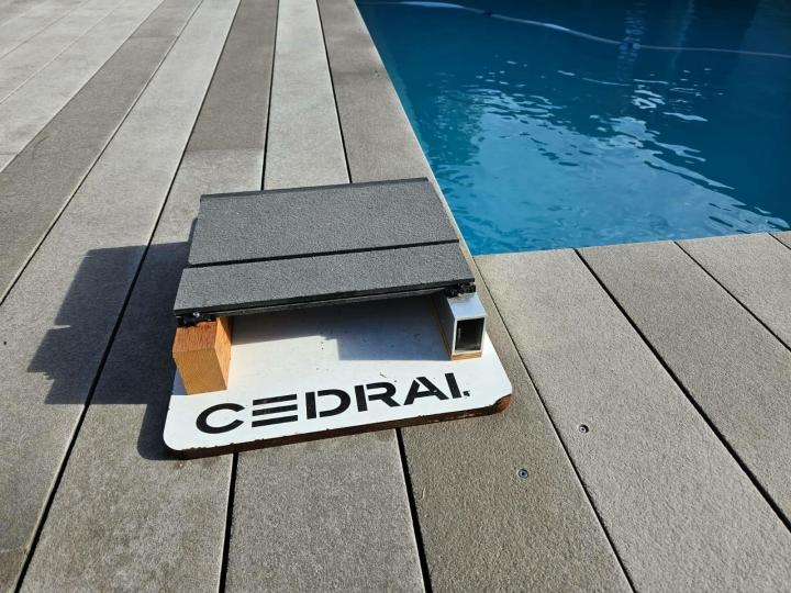 Création de Terrasse en fibre ciment cedral Landes